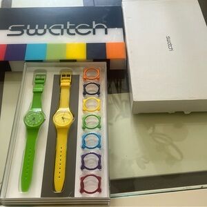 Swatch watches limited edition unisex.